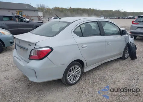2021 Mitsubishi Mirage G4 Carbonite Edition/Es/Le z USA, uszkodzony, nr VIN ML32FUFJ6MHF04824